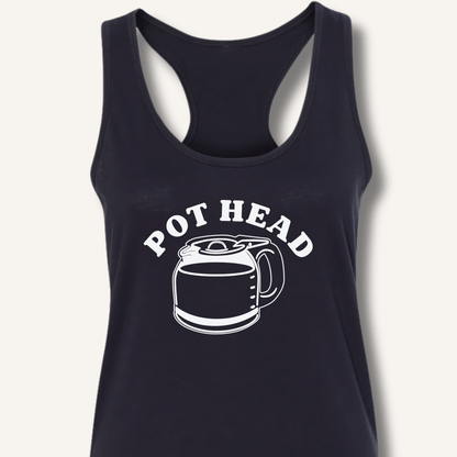 Pot Head Racerback Tank - Sip & Shirt