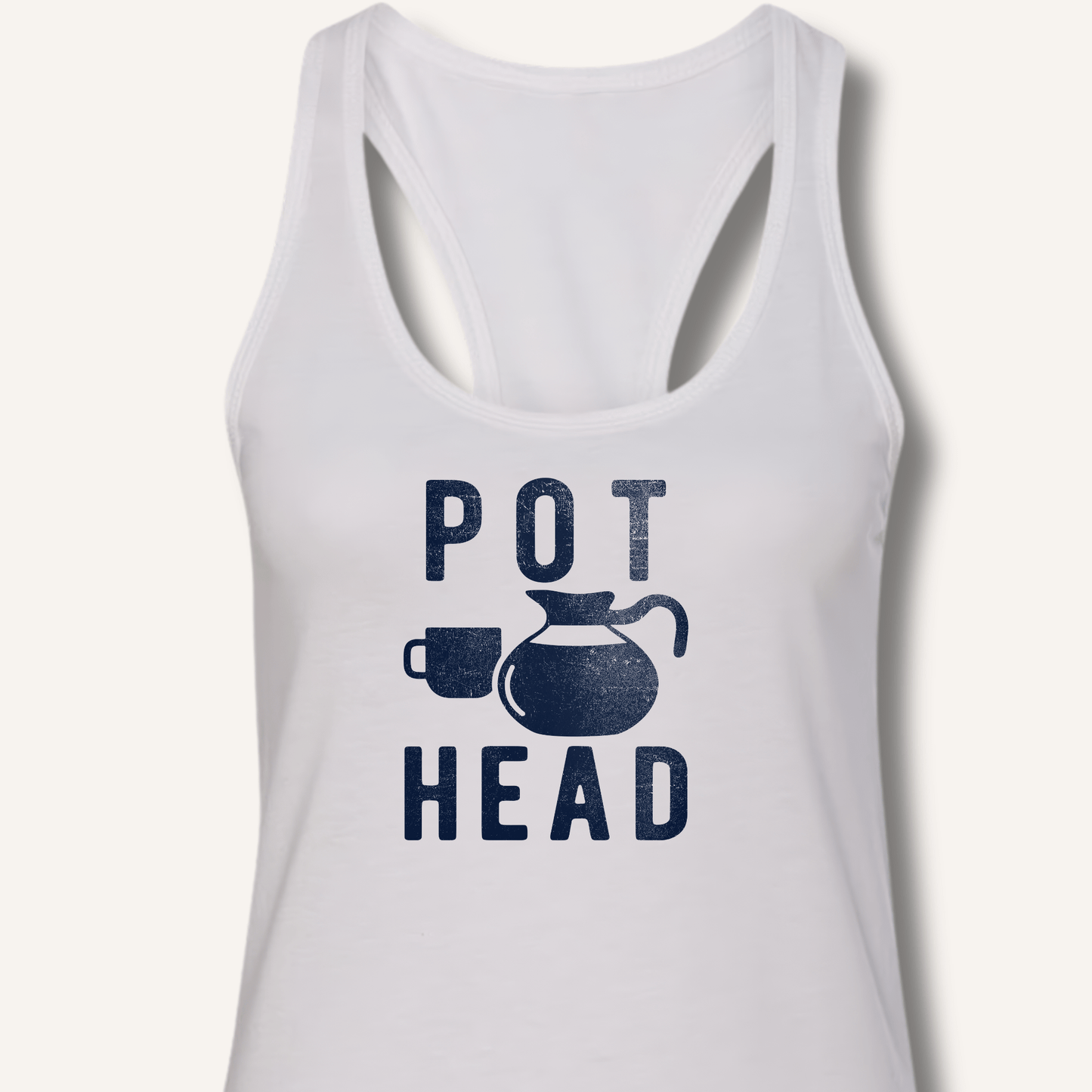 Pot Head Racerback Tank - Sip & Shirt