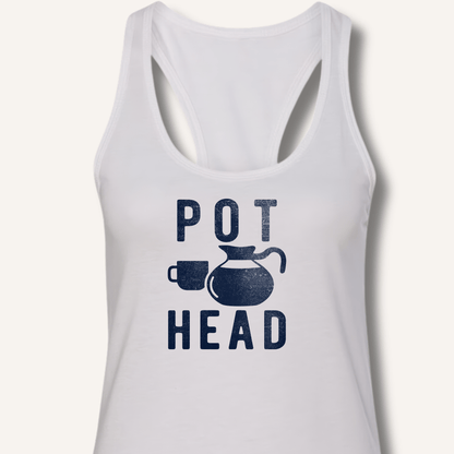 Pot Head Racerback Tank - Sip & Shirt
