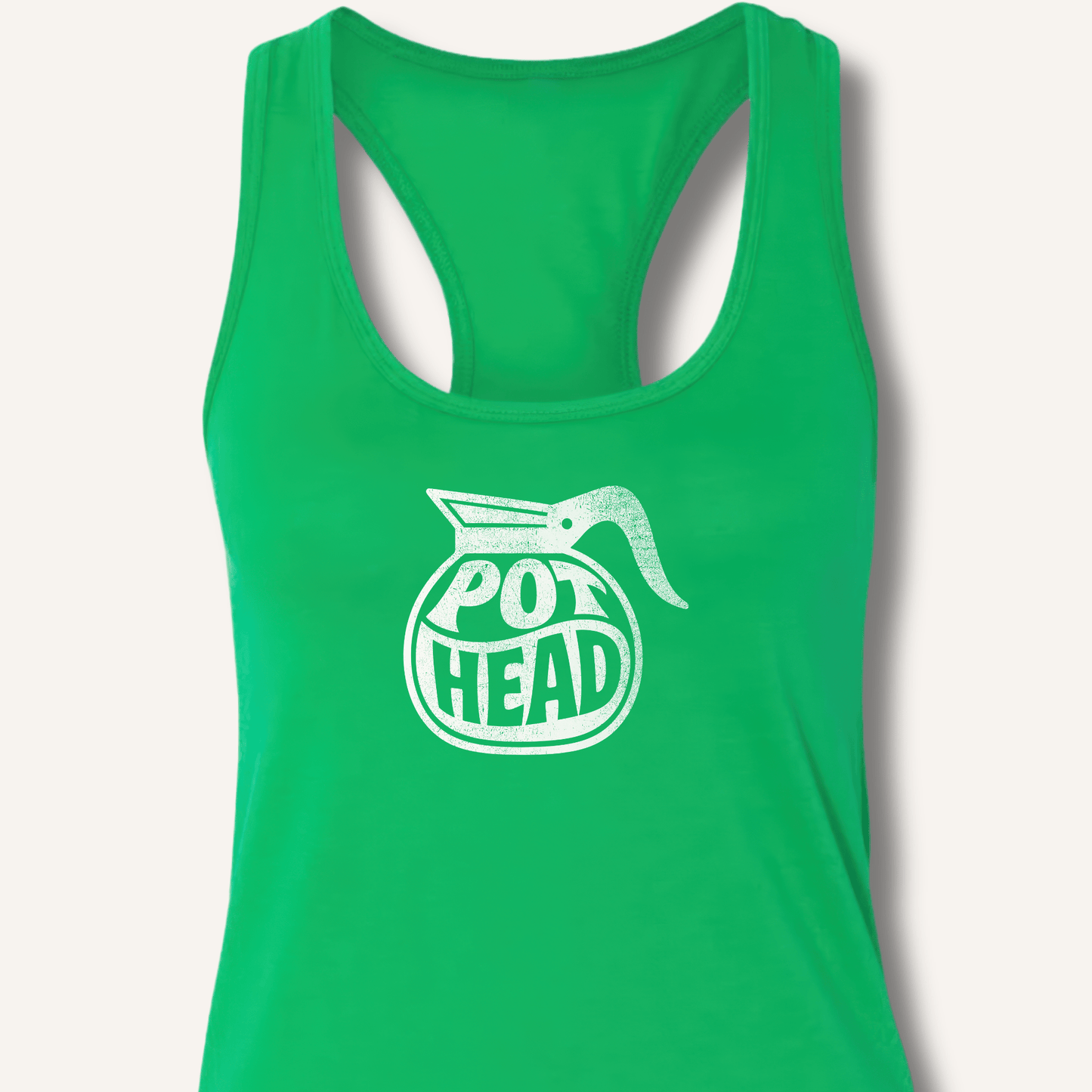 Pot Head Racerback Tank - Sip & Shirt