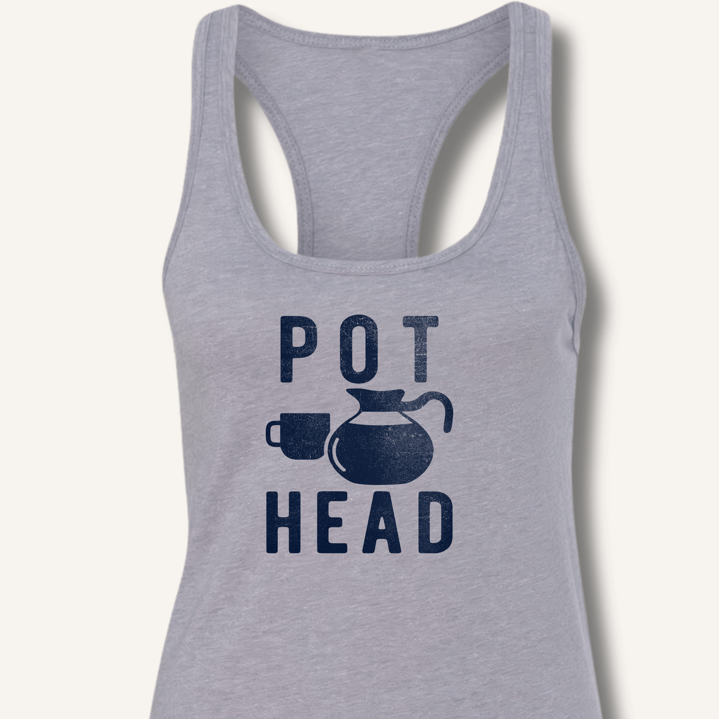 Pot Head Racerback Tank - Sip & Shirt