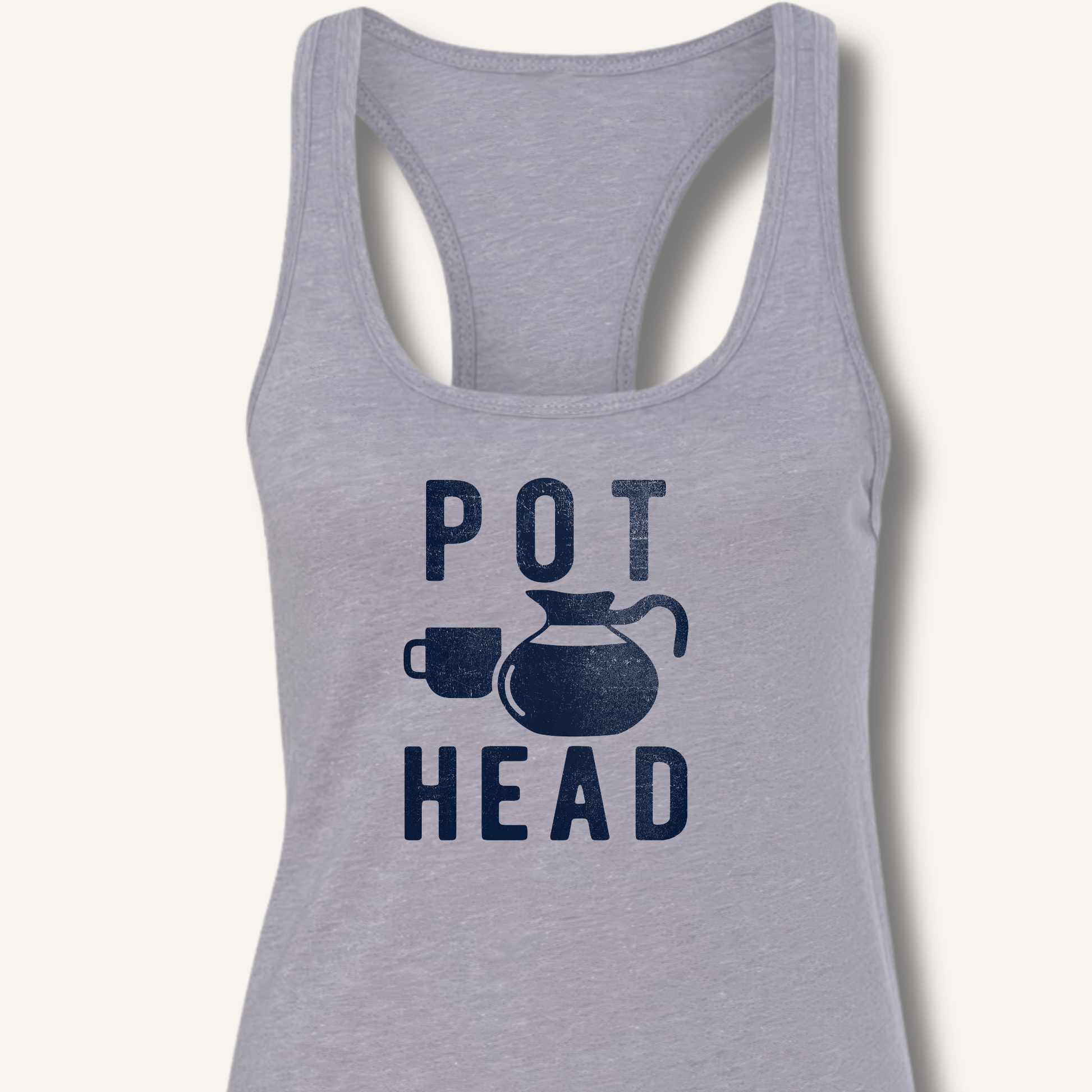Pot Head Racerback Tank - Sip & Shirt