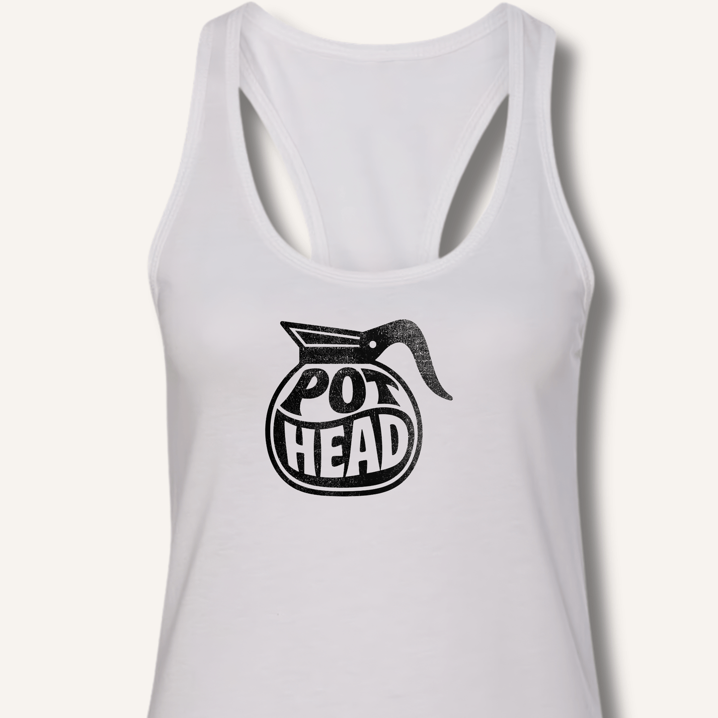 Pot Head Racerback Tank - Sip & Shirt