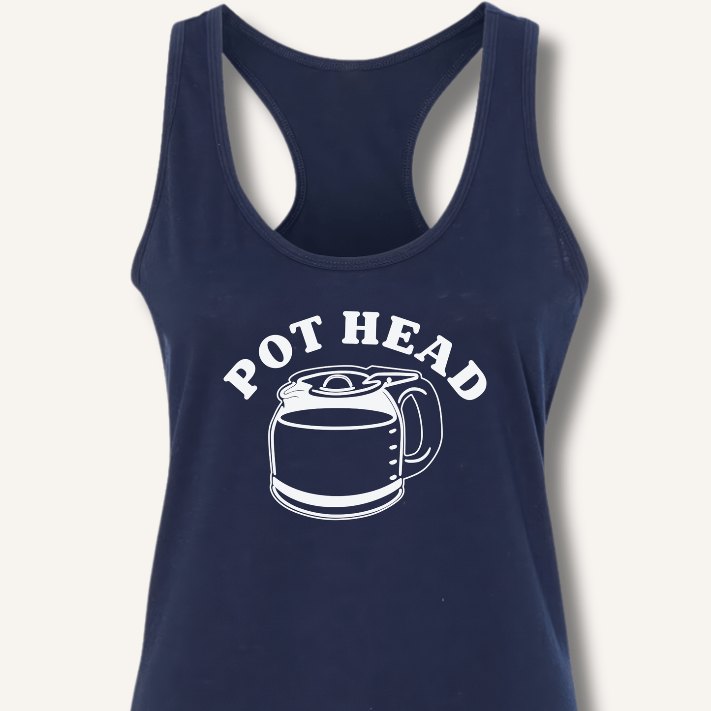Pot Head Racerback Tank - Sip & Shirt