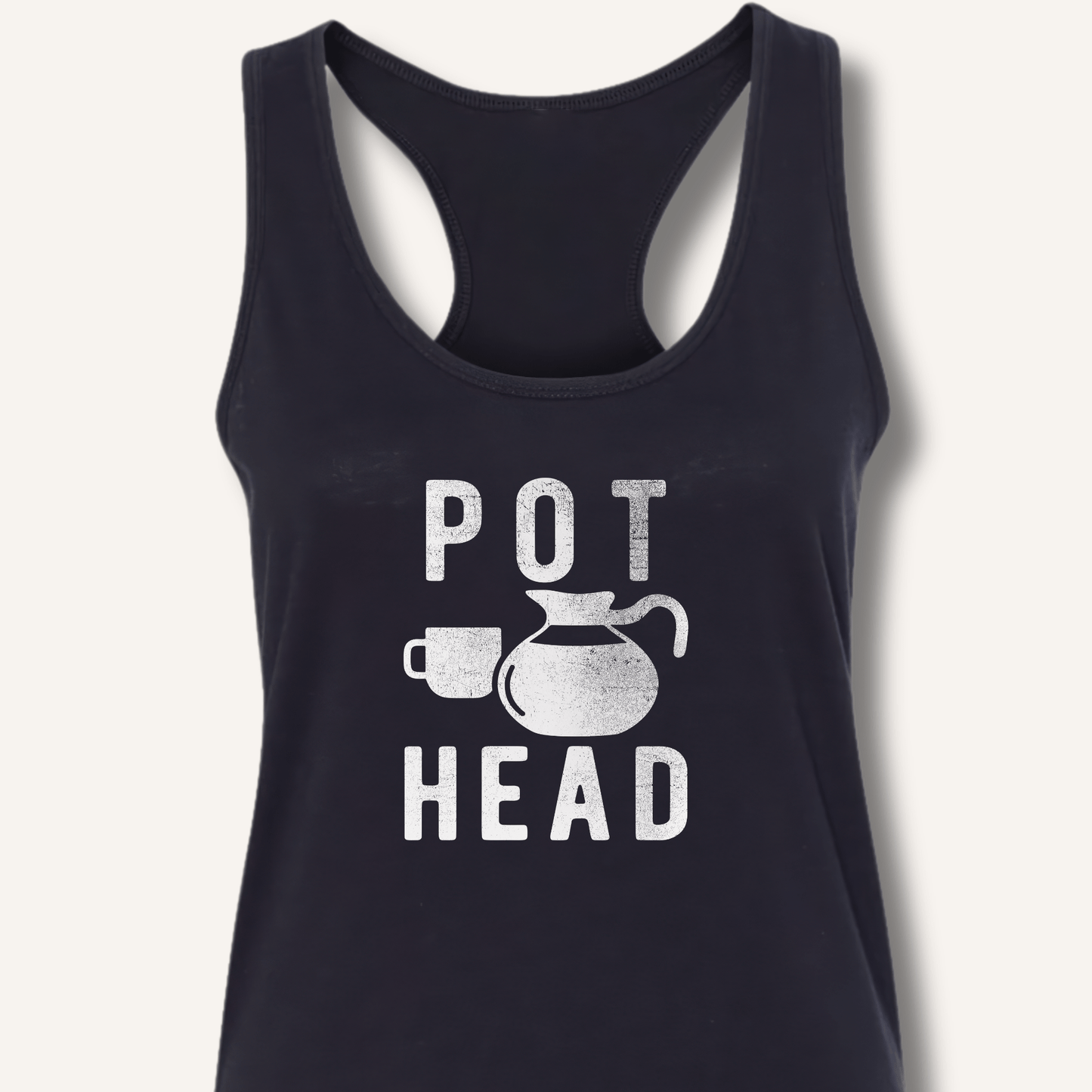Pot Head Racerback Tank - Sip & Shirt