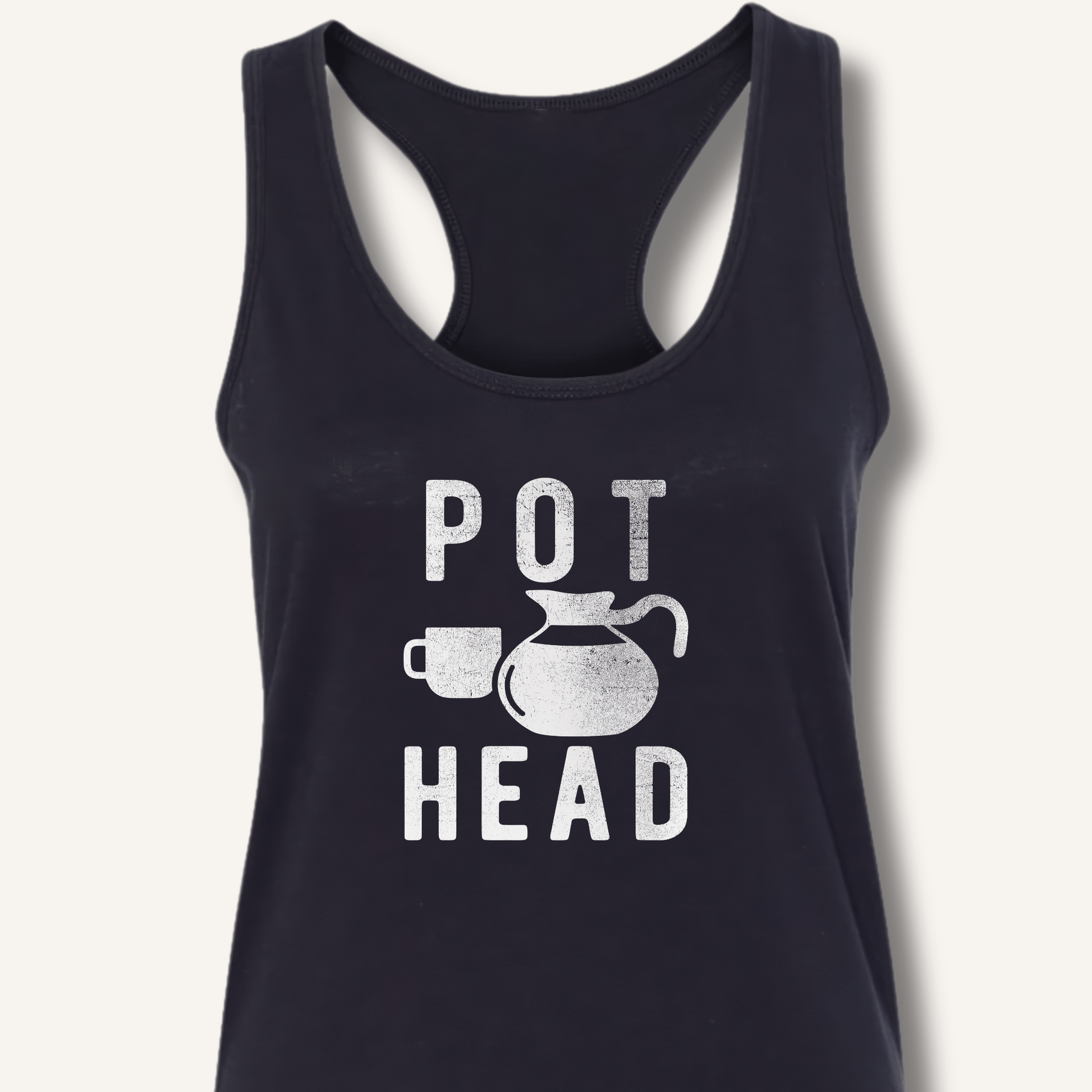 Pot Head Racerback Tank - Sip & Shirt