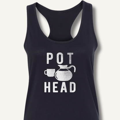 Pot Head Racerback Tank - Sip & Shirt
