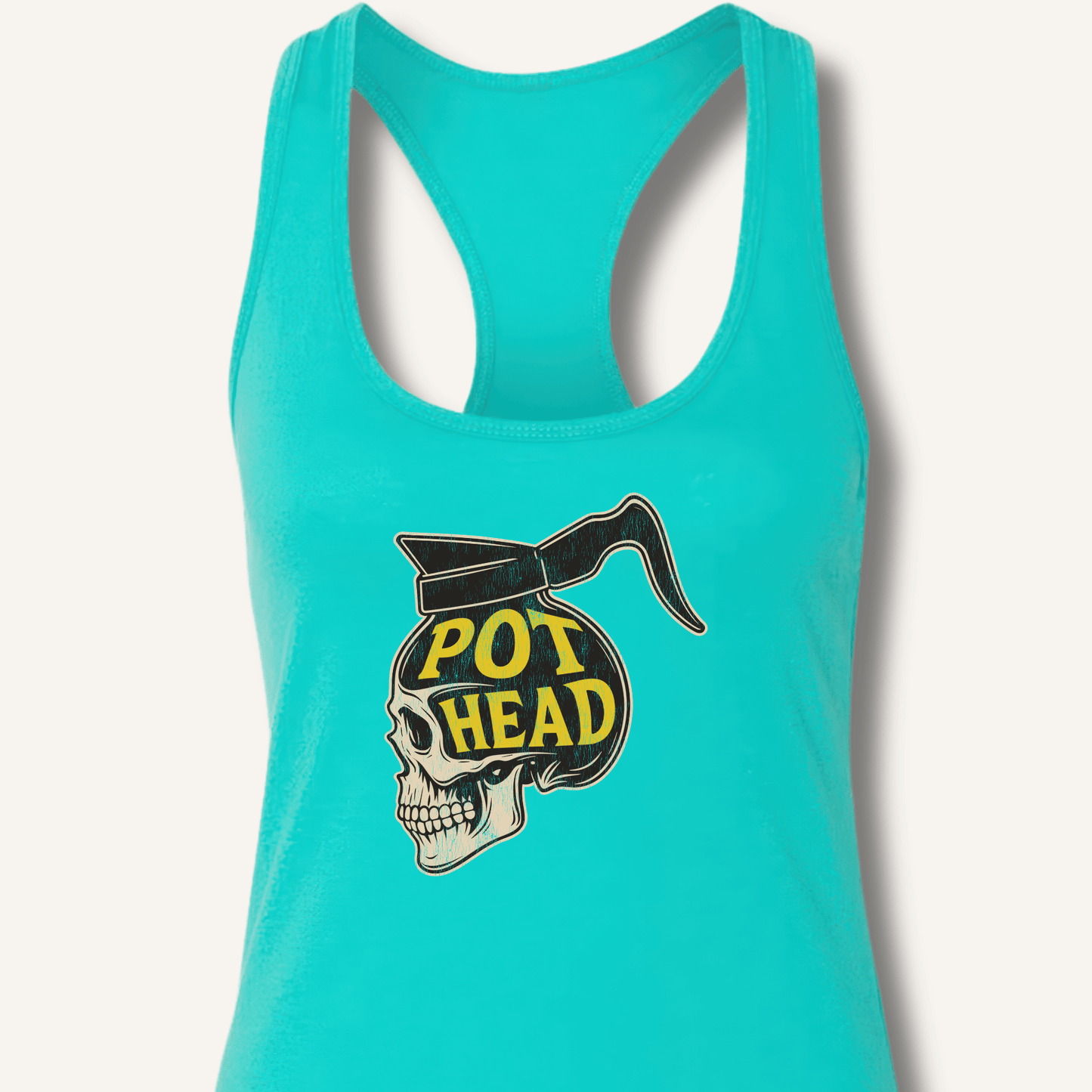 Pot Head Racerback Tank - Sip & Shirt