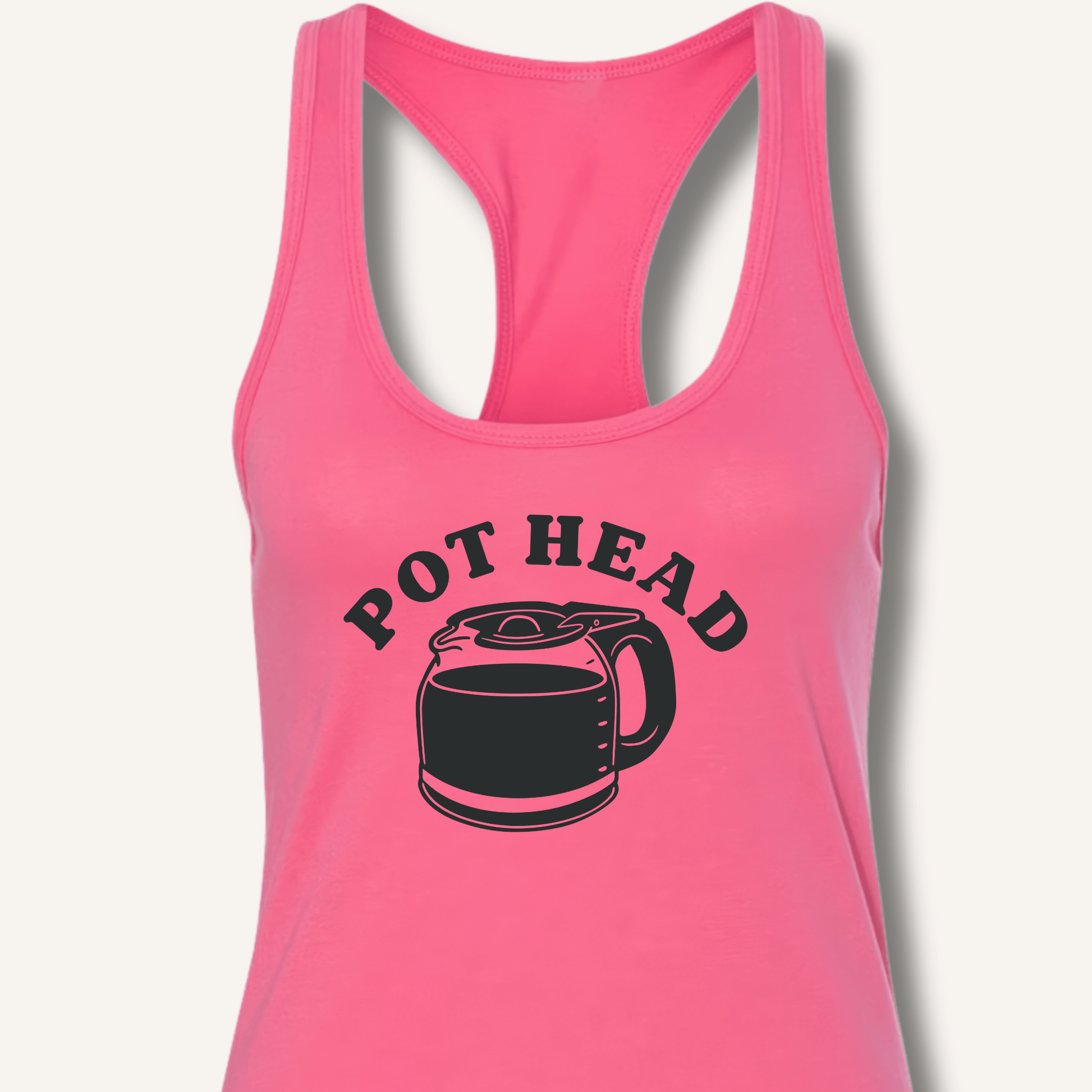 Pot Head Racerback Tank - Sip & Shirt