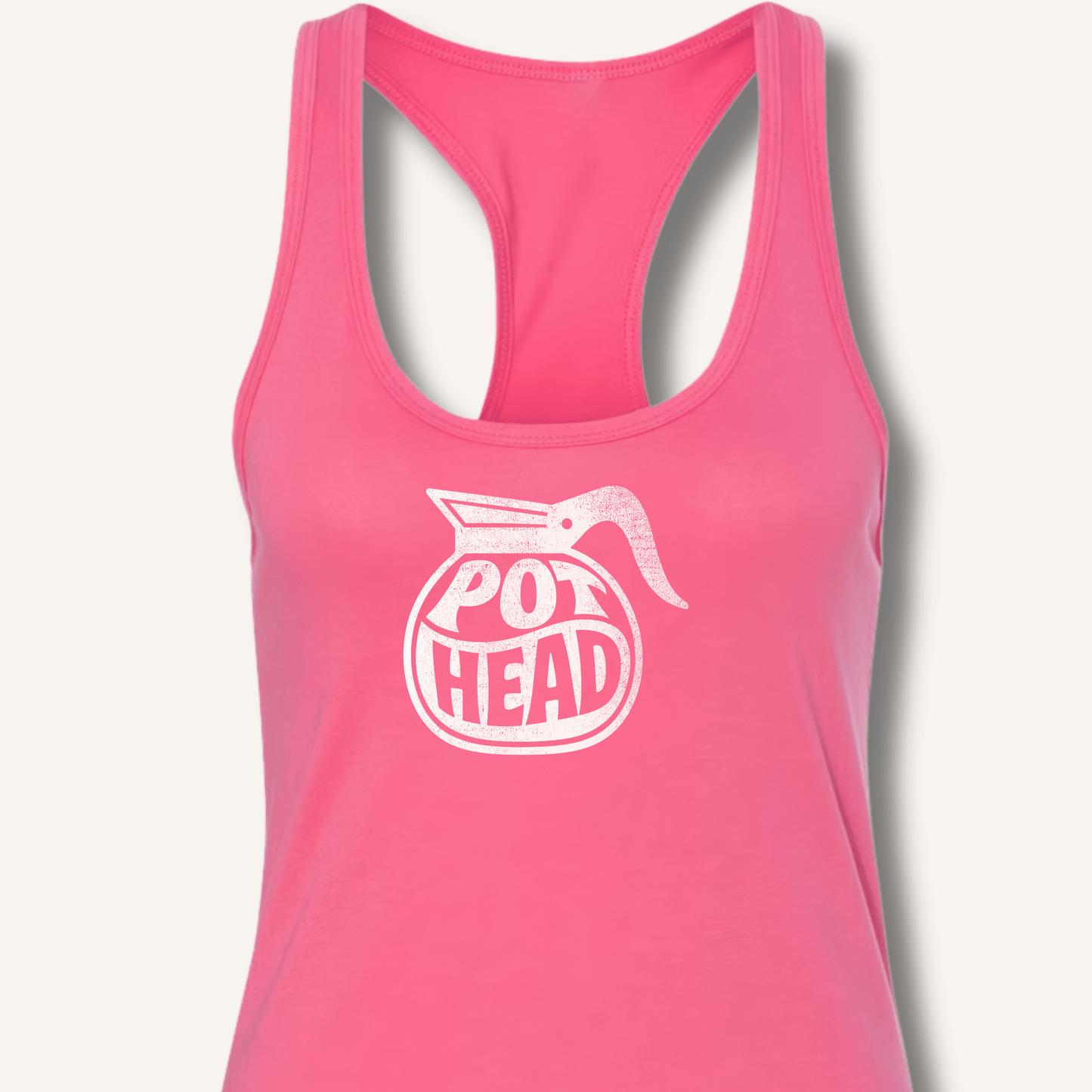 Pot Head Racerback Tank - Sip & Shirt
