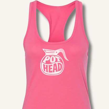 Pot Head Racerback Tank - Sip & Shirt