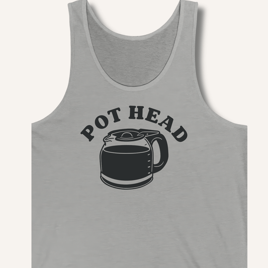 Pot Head Tank - Sip & Shirt