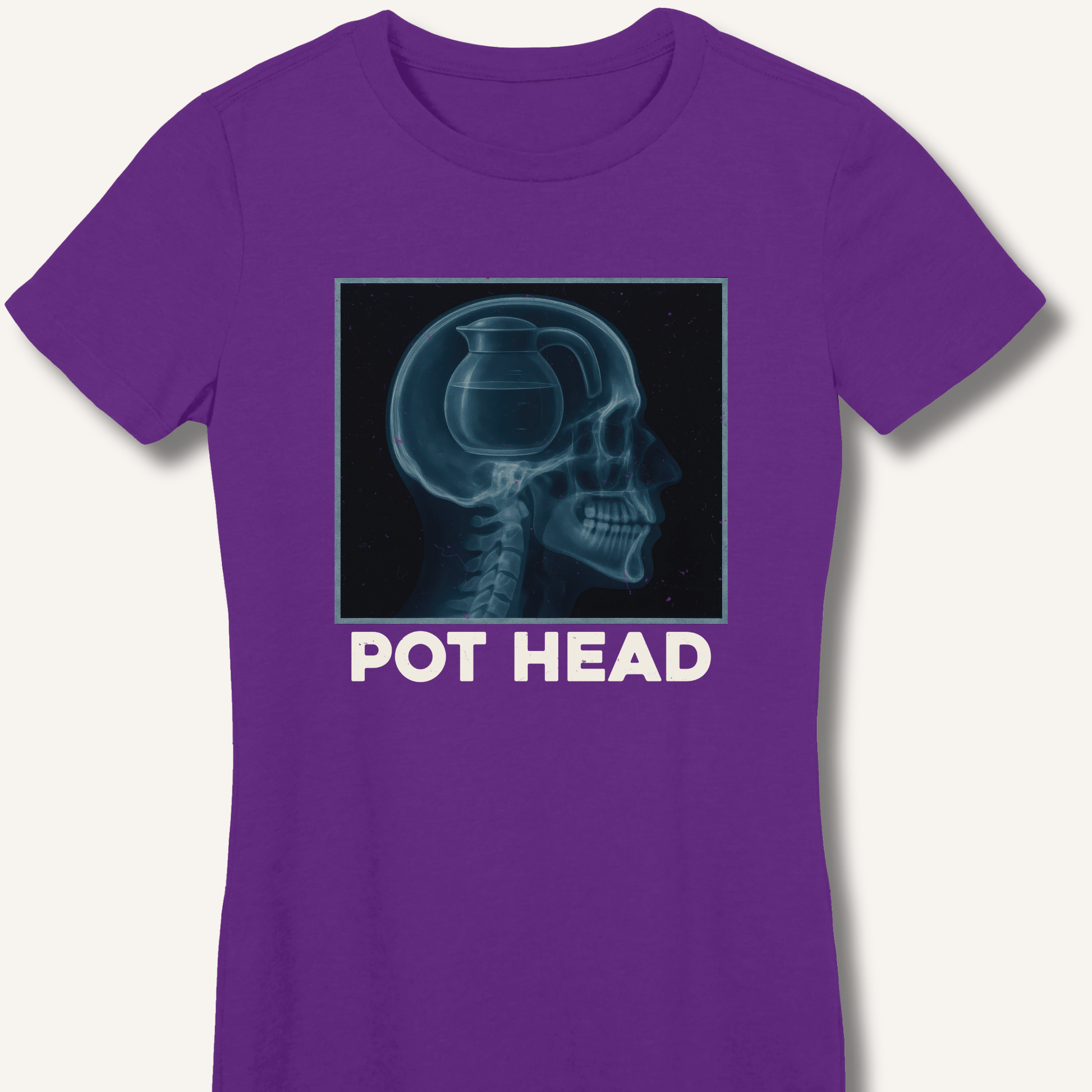 Pot Head X - Ray Fitted T-Shirt - Sip & Shirt