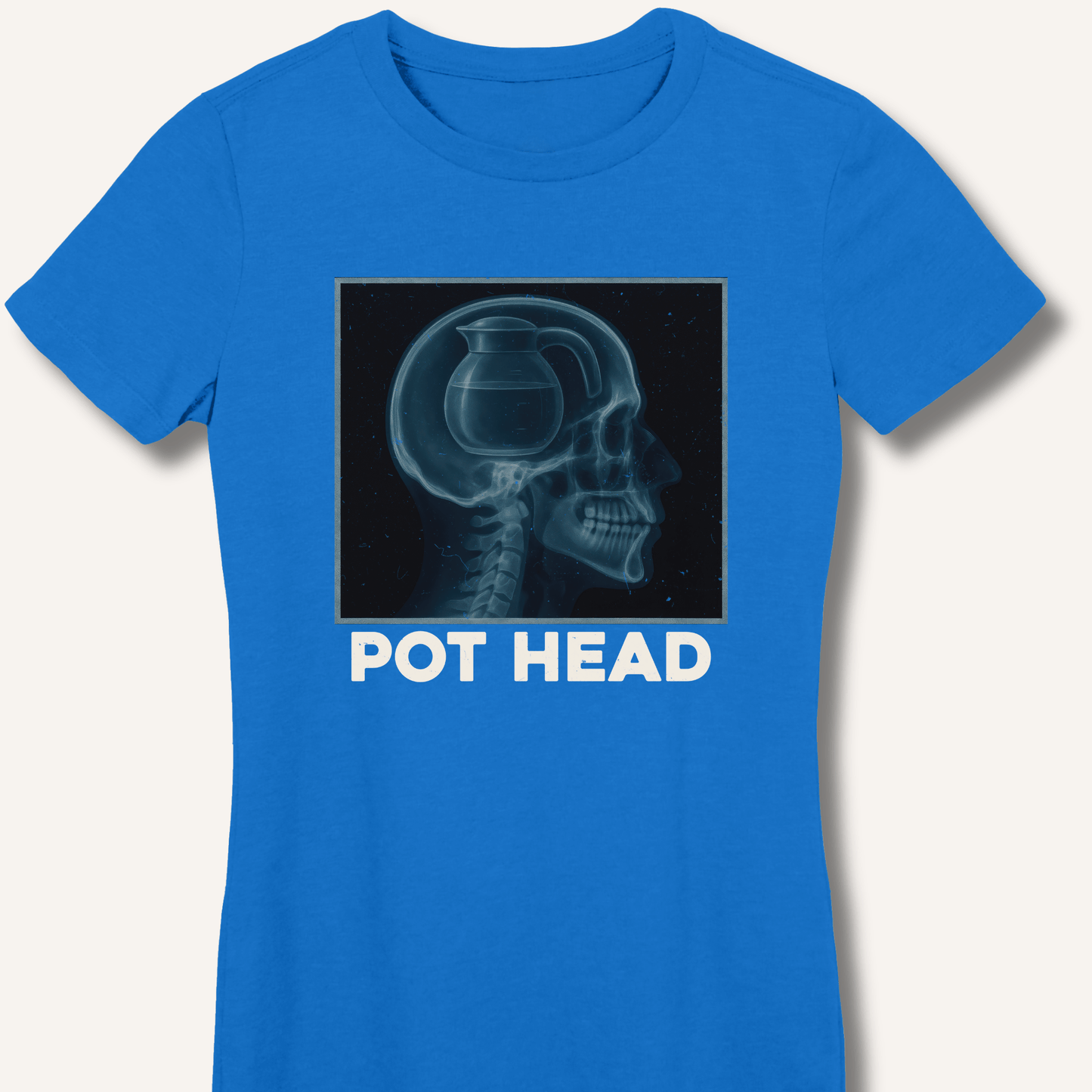 Pot Head X - Ray Fitted T-Shirt - Sip & Shirt