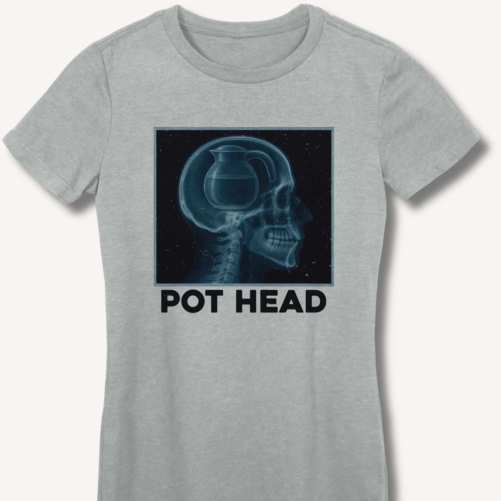 Pot Head X - Ray Fitted T-Shirt - Sip & Shirt