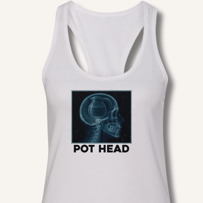 Pot Head X - Ray Racerback Tank - Sip & Shirt