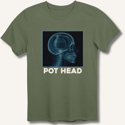 Pot Head X - Ray T-Shirt - Sip & Shirt