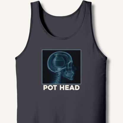 Pot Head X - Ray Tank - Sip & Shirt