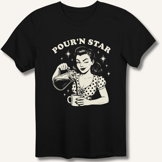 Pour'n Star T-Shirt - Sip & Shirt