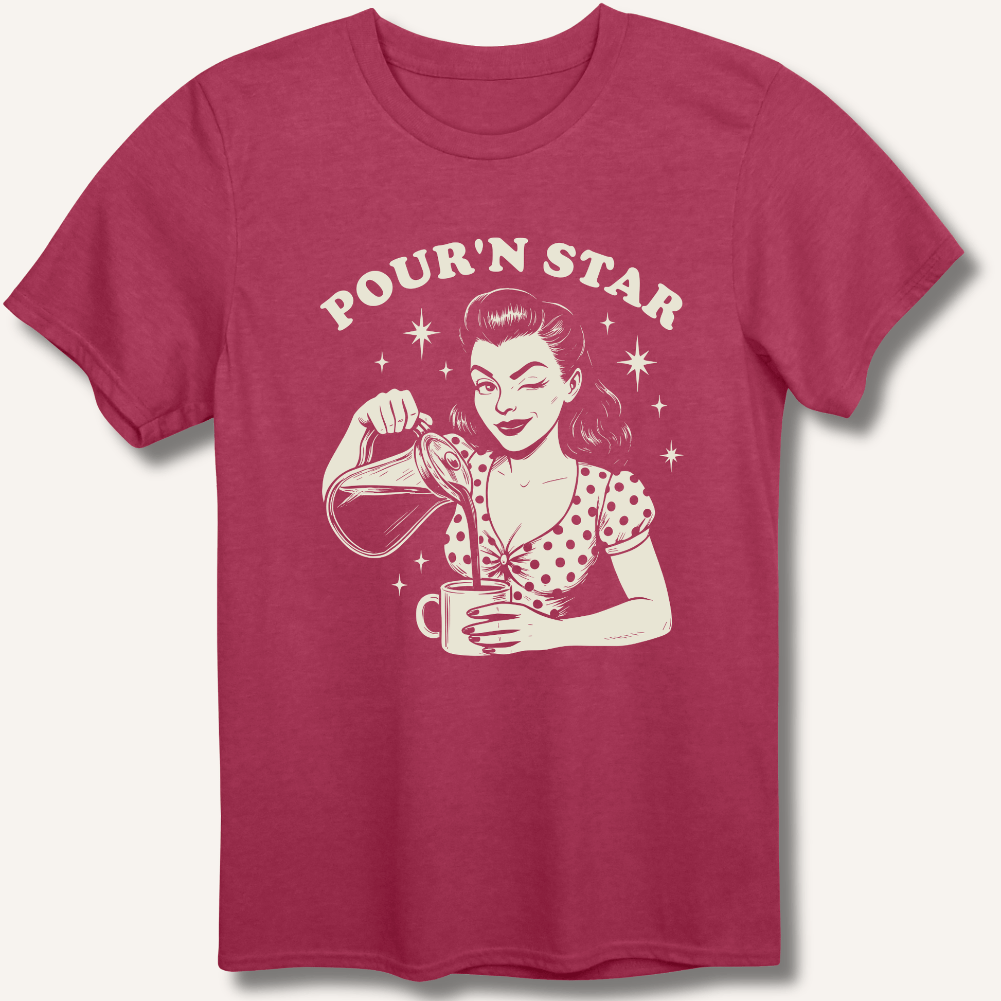 Pour'n Star T-Shirt - Sip & Shirt