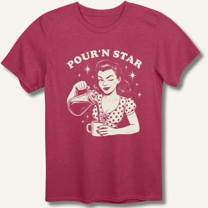 Pour'n Star T-Shirt - Sip & Shirt