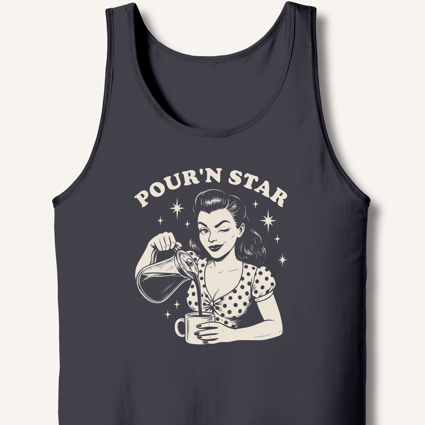 Pour'n Star Tank - Sip & Shirt