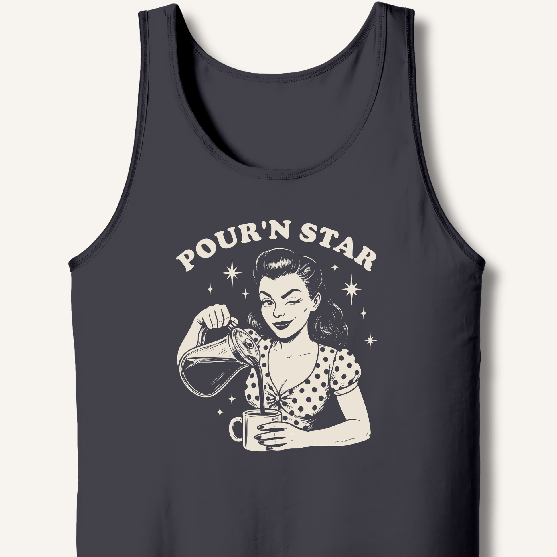 Pour'n Star Tank - Sip & Shirt