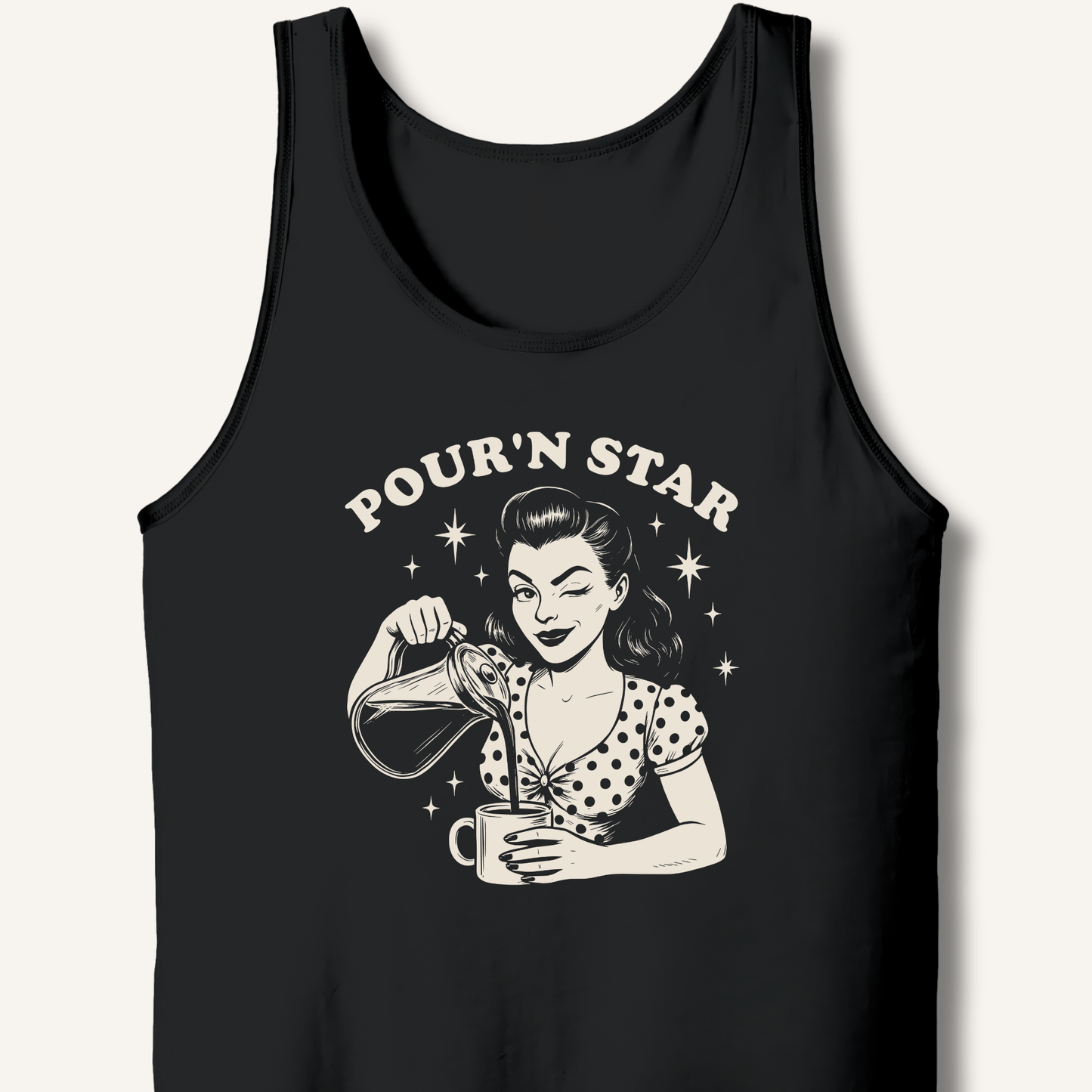 Pour'n Star Tank - Sip & Shirt