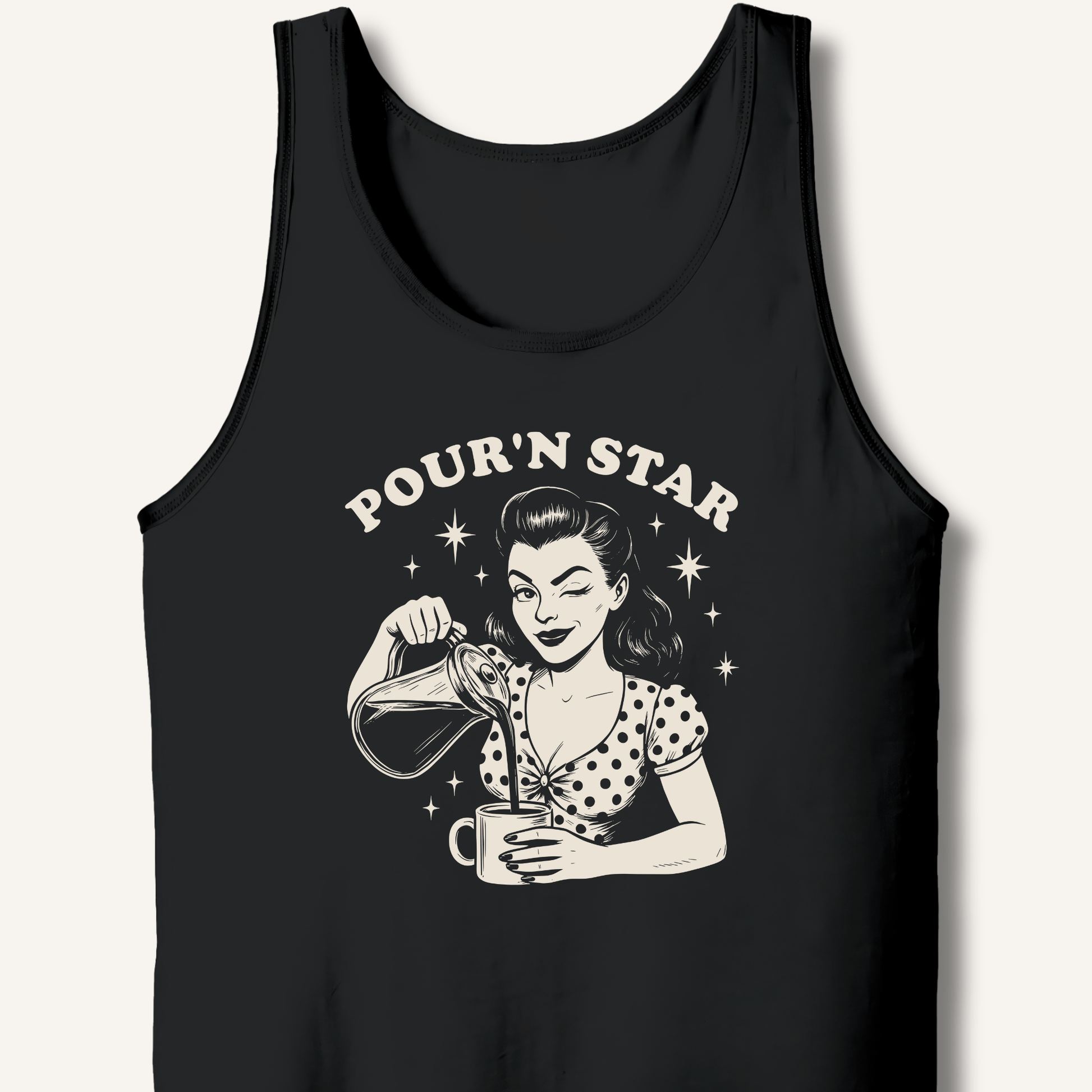 Pour'n Star Tank - Sip & Shirt