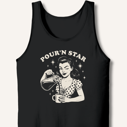 Pour'n Star Tank - Sip & Shirt