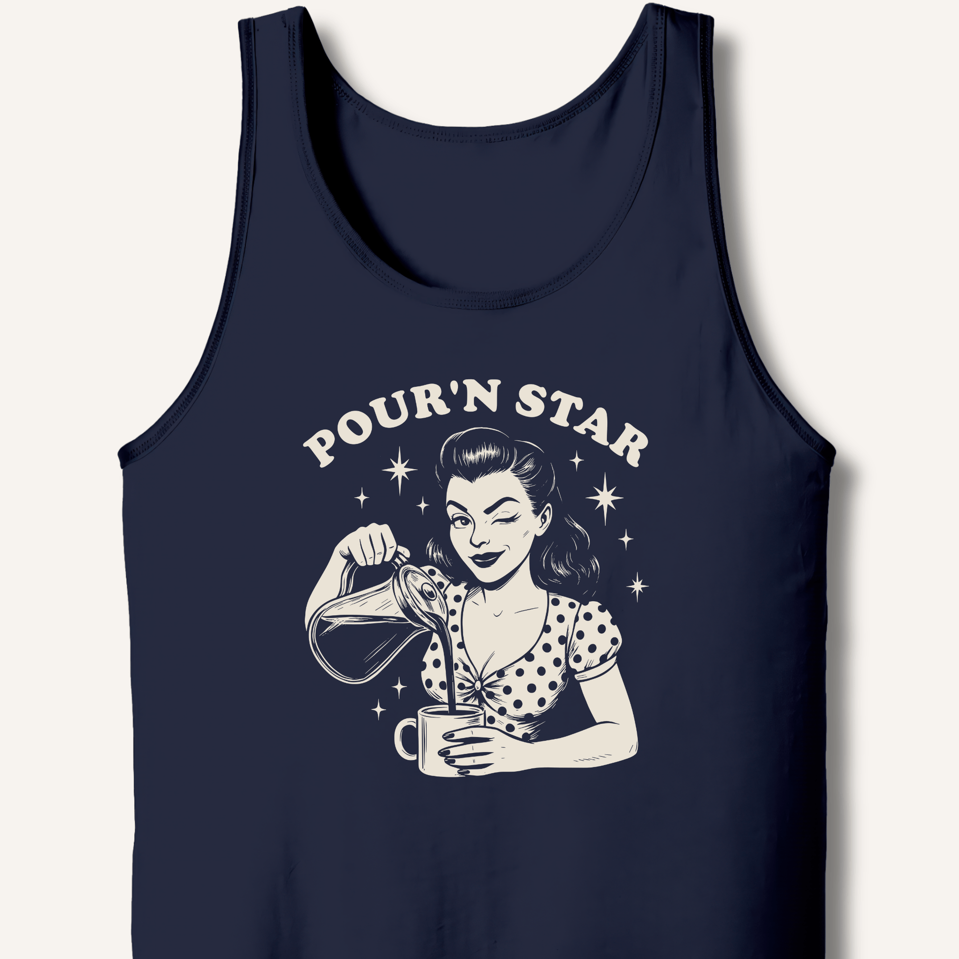 Pour'n Star Tank - Sip & Shirt