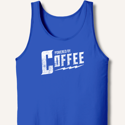 Powered By Coffee Tank - Sip & Shirt