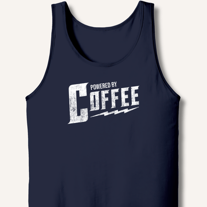 Powered By Coffee Tank - Sip & Shirt