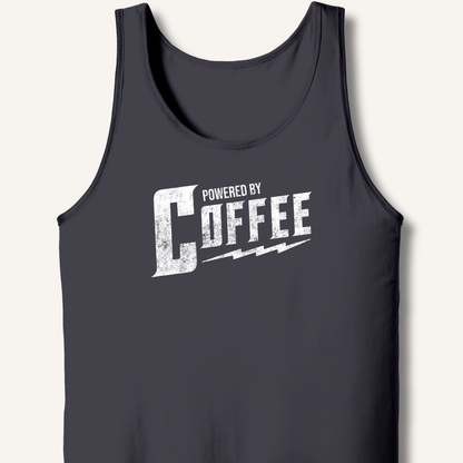 Powered By Coffee Tank - Sip & Shirt