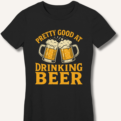 Pretty Good Fitted T-Shirt - Sip & Shirt