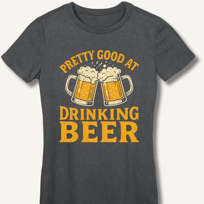Pretty Good Fitted T-Shirt - Sip & Shirt