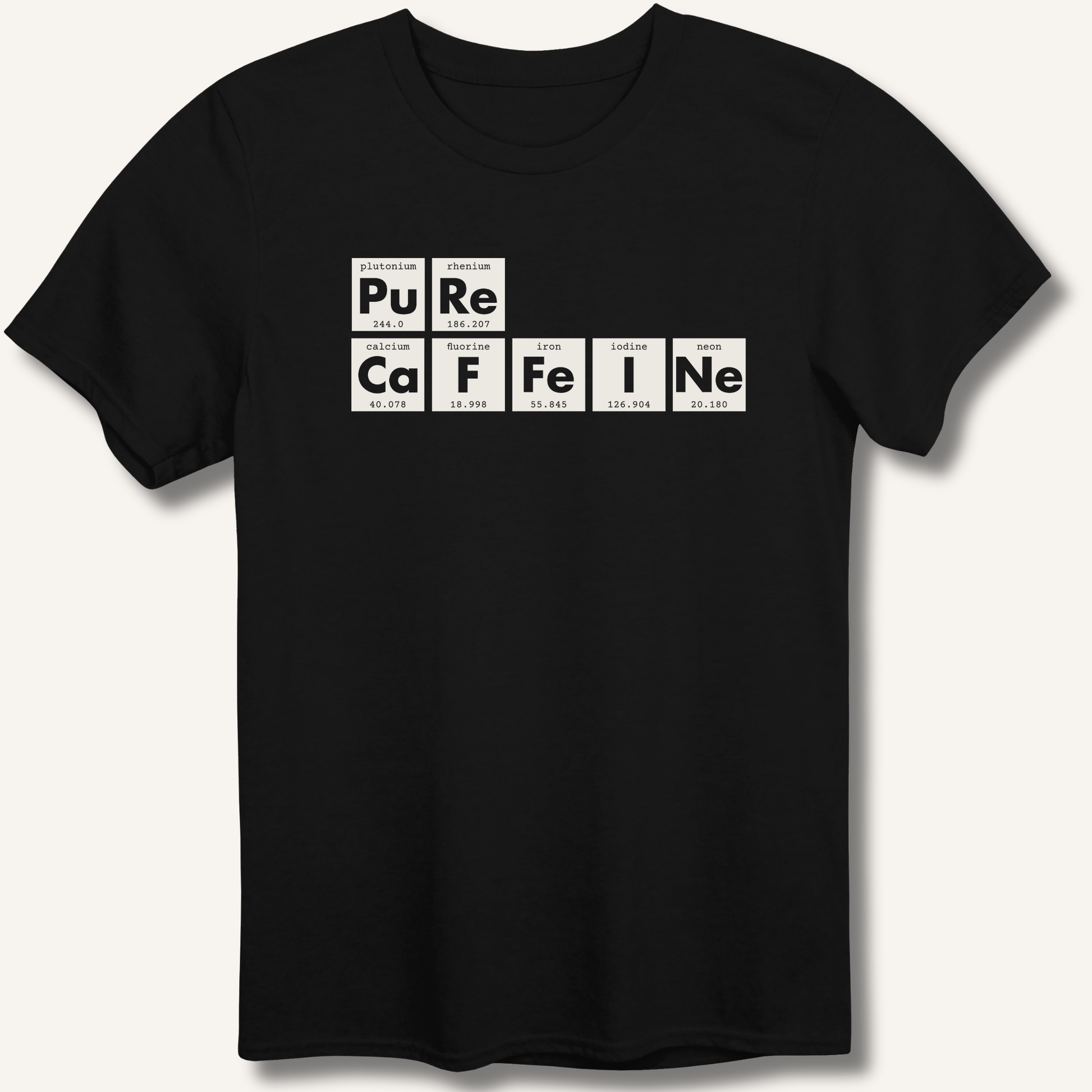 Pure Caffeine T-Shirt - Sip & Shirt