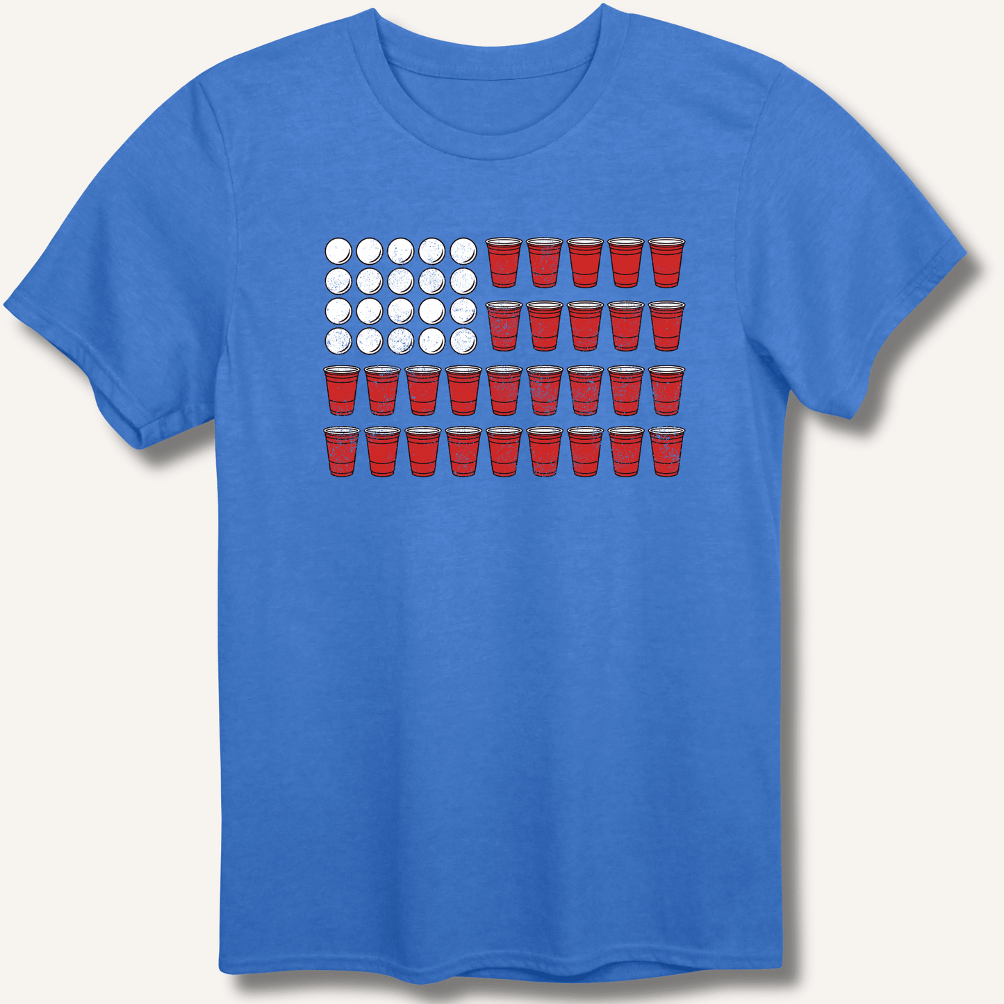 Red Cup Flag T-Shirt - Sip & Shirt