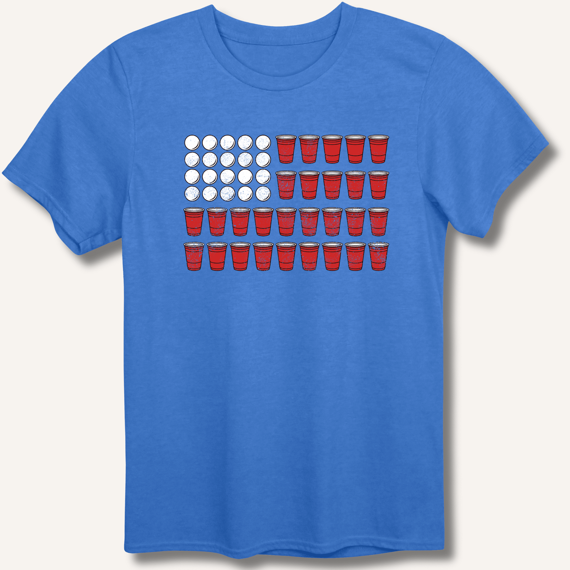 Red Cup Flag T-Shirt - Sip & Shirt