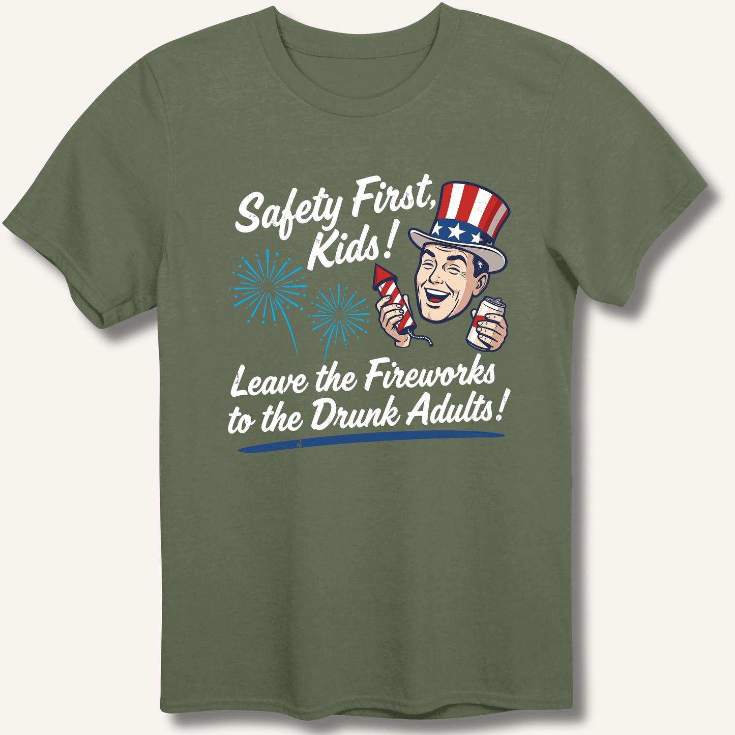 Safety First, Kids! T-Shirt - Sip & Shirt