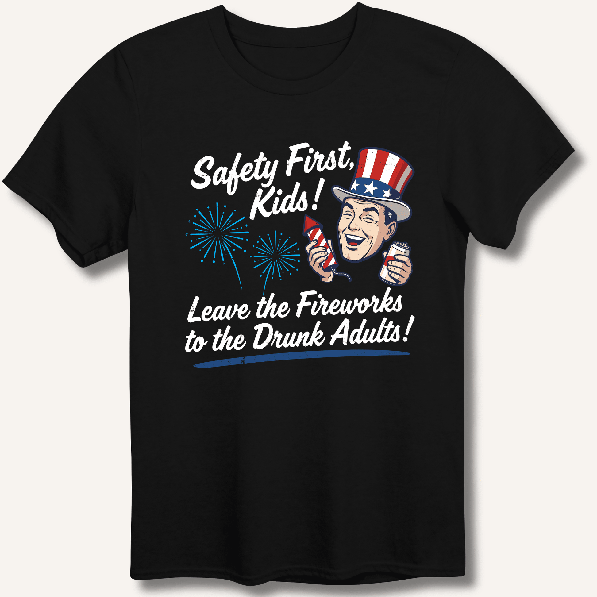 Safety First, Kids! T-Shirt - Sip & Shirt