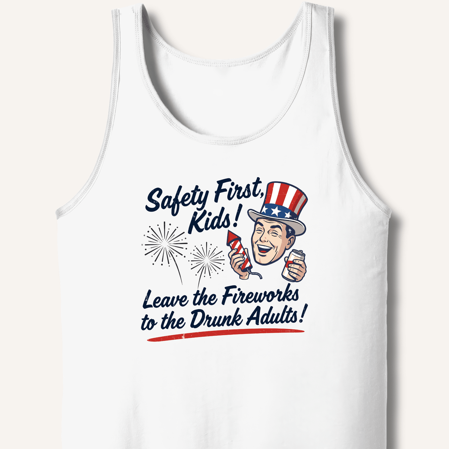 Safety First, Kids! Tank - Sip & Shirt