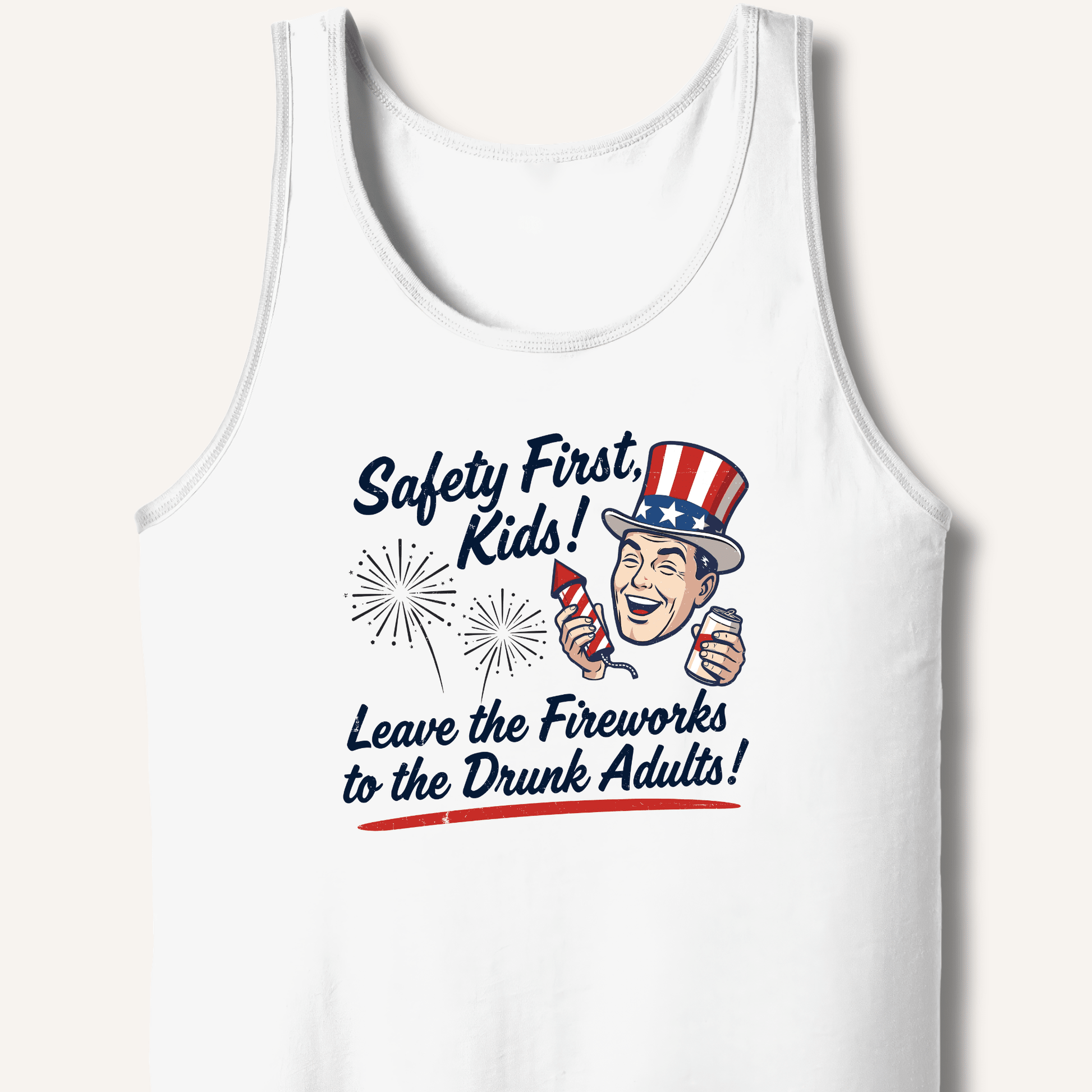 Safety First, Kids! Tank - Sip & Shirt