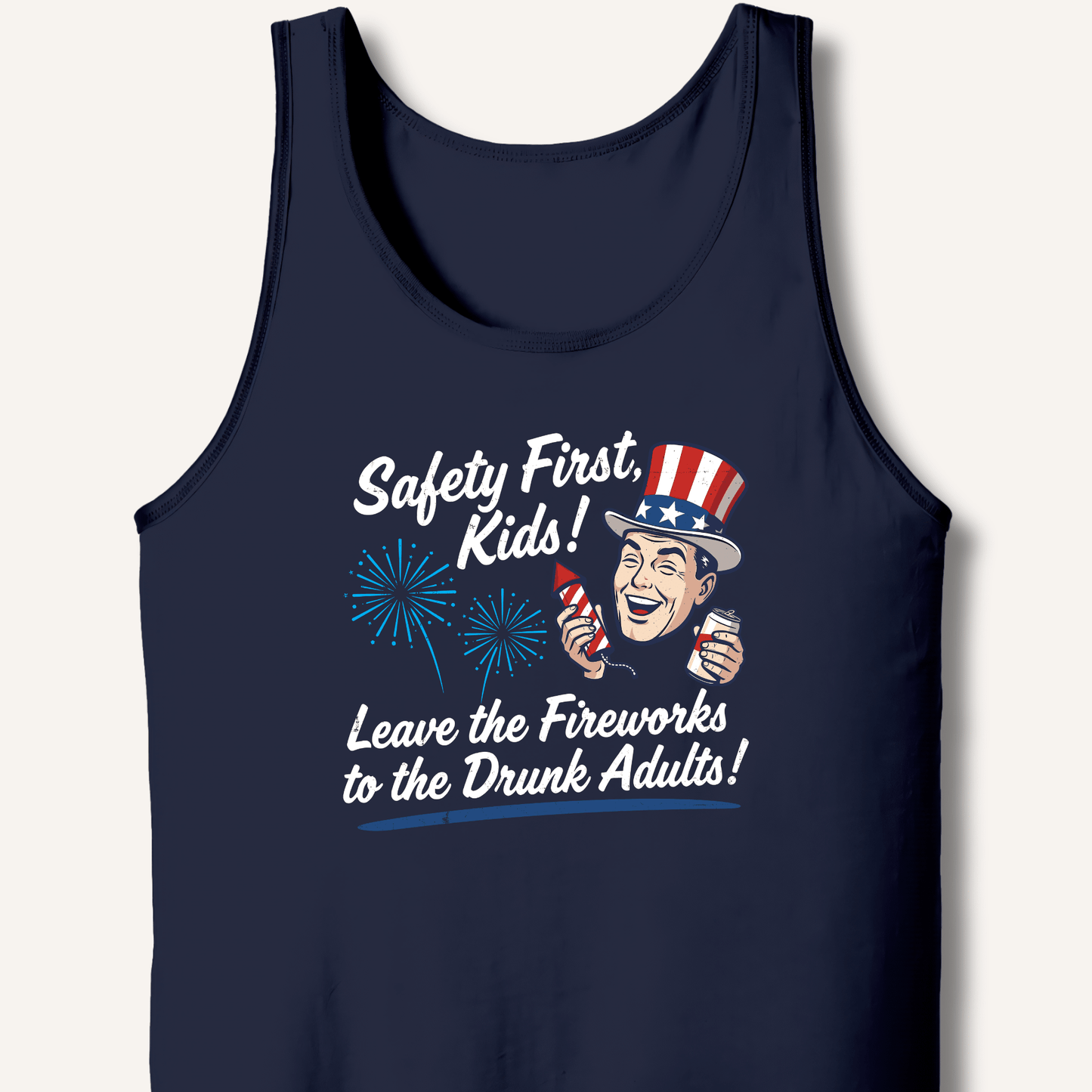 Safety First, Kids! Tank - Sip & Shirt