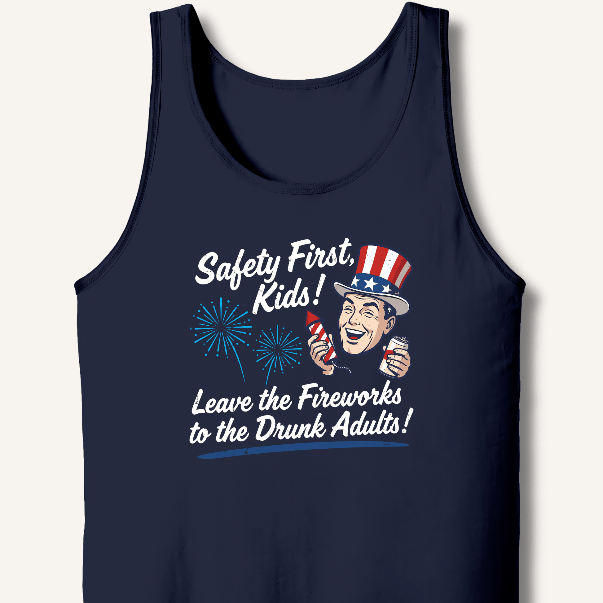 Safety First, Kids! Tank - Sip & Shirt