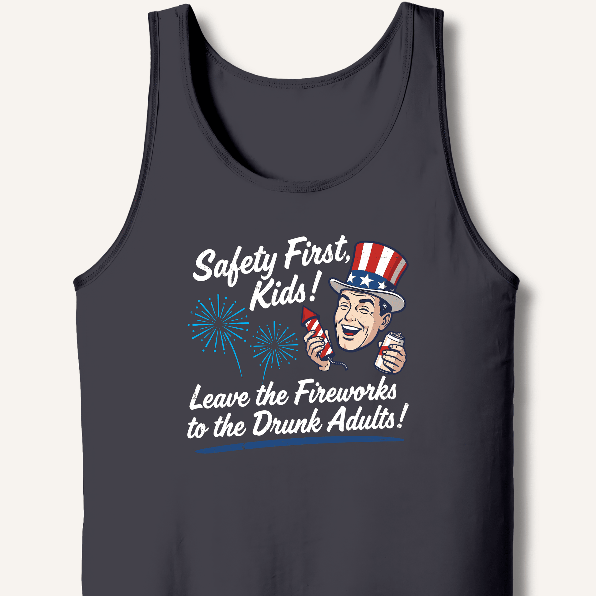 Safety First, Kids! Tank - Sip & Shirt