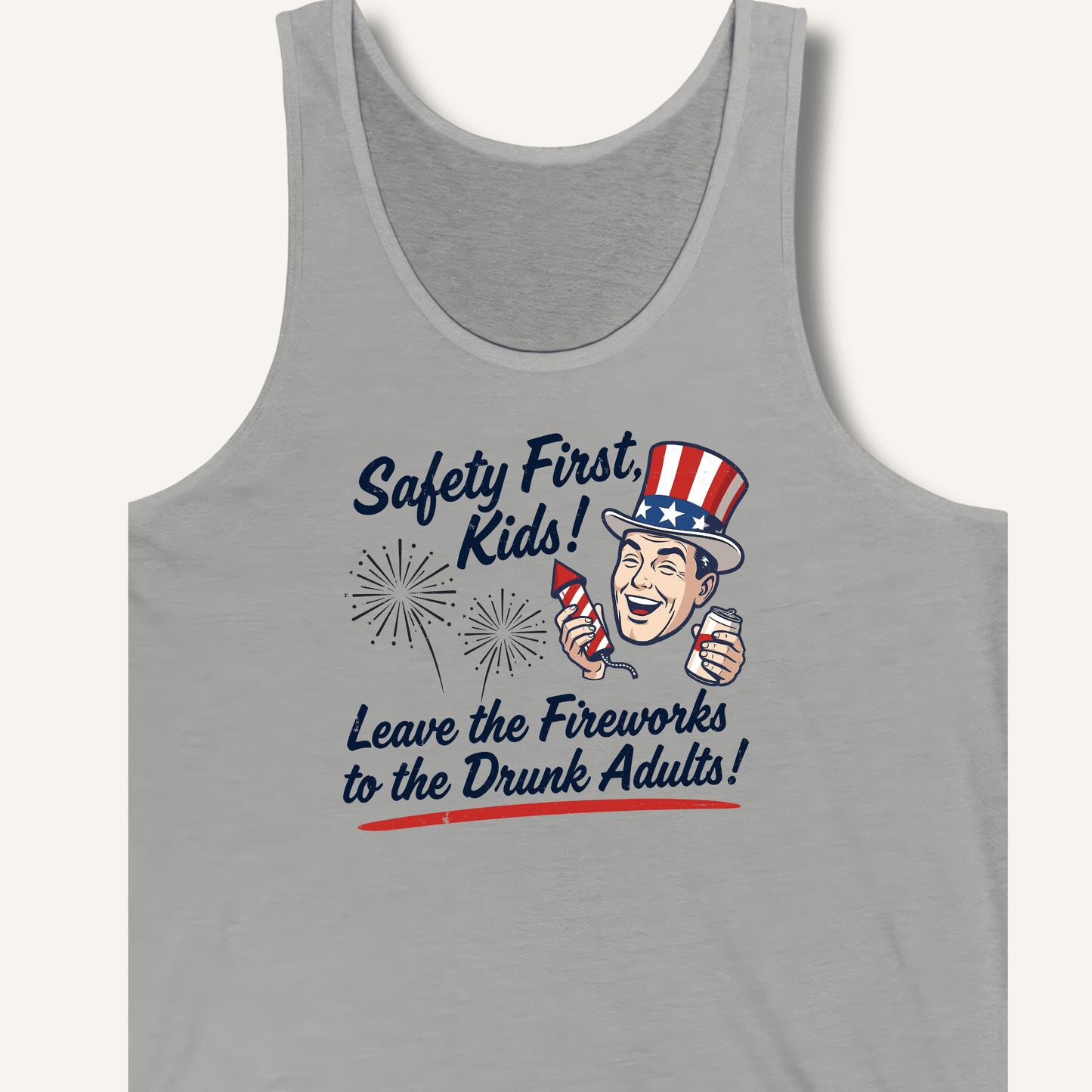 Safety First, Kids! Tank - Sip & Shirt