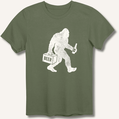 Sasquatch Beer Lover T-Shirt - Sip & Shirt