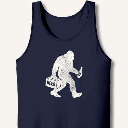 Sasquatch Beer Lover T-Shirt Tank - Sip & Shirt