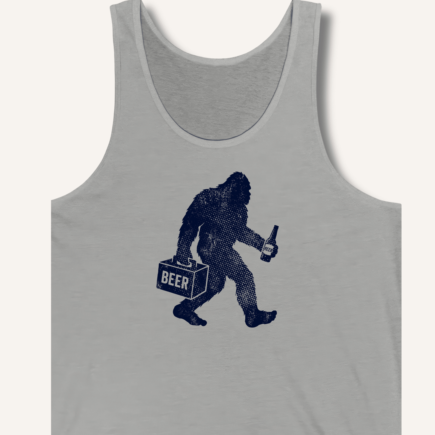 Sasquatch Beer Lover T-Shirt Tank - Sip & Shirt
